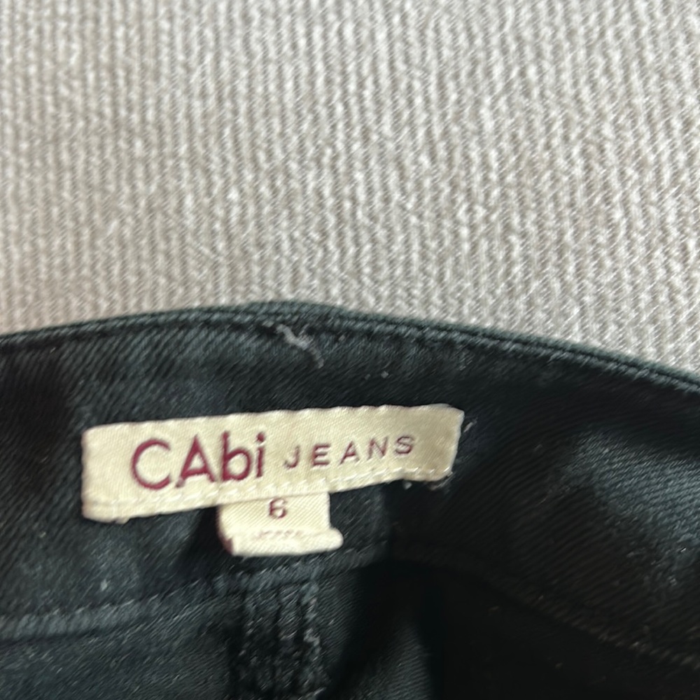Vintage Cabi black flare leg jeans